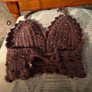 Handmade Crochet Bralette Top